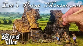 Let's Paint Stunning Printable Scenery for Baron’s War Gaming!  #TabletopGaming #WarGames"