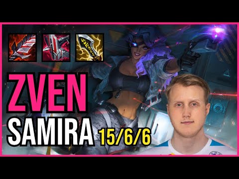 ZVEN - SAMIRA vs SERAPHINE ADC - NA Challenger - Patch 11.4 QUADRAKILL