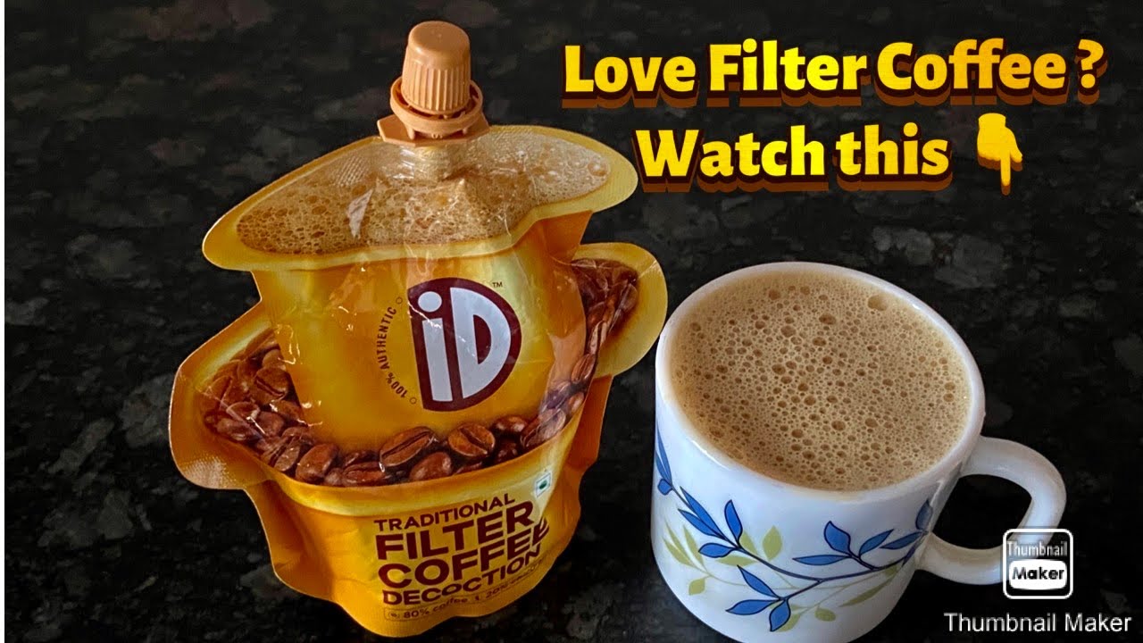 iD Filter Coffee Decoction | How to make Filter Coffee using iD Filter Coffee Decoction | iD Coffee