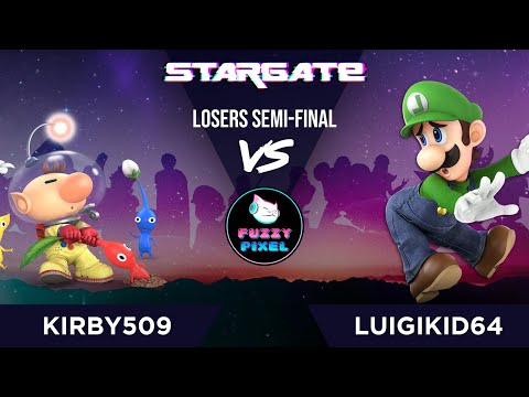 kirby509 (Olimar) vs Luigikid64 (Luigi) - Losers Semi-Final - Stargate #45