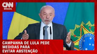 Vídeo: Campanha de Lula pede ao TSE medidas para evitar abstenção no 2º turno | CNN AGORA