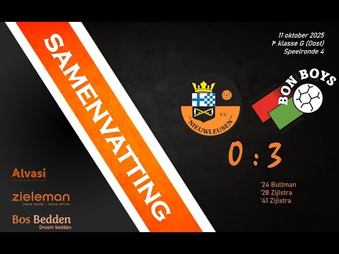 Samenvatting S.V. Nieuwleusen 1 - Bon Boys 1