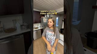 Now I’ll be making banana pudding 🤠 #friday #dayinmylife #vlog #chaotic #fyp