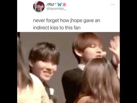 The way jhope kisses fan In fanmeeting