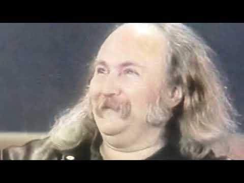 David Crosby - Being perpetually stoned takes real effort! - 1989