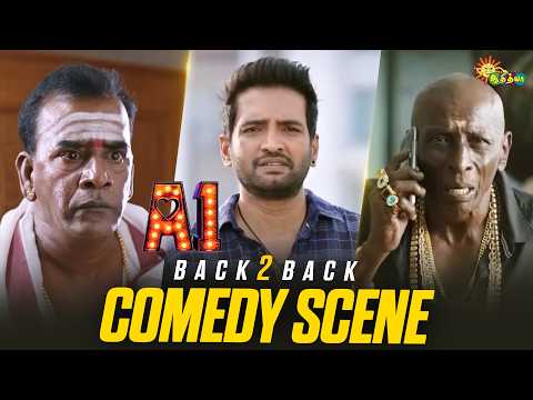 A1 - Back to Back Comedy Scenes 😂 | Santhanam | Seshu | Super Hit Comedy Scenes | Adithya TV