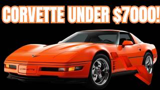 The Cheapest CORVETTE Is An AFFORDABLE BEAST (3 EXAMPLES FOR SALE!)