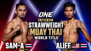 Download lagu Sam-A vs. Aliff | Muay Thai World Title Preview mp3 Download lagu Sam-A vs. Aliff | Muay Thai World Title Preview mp3