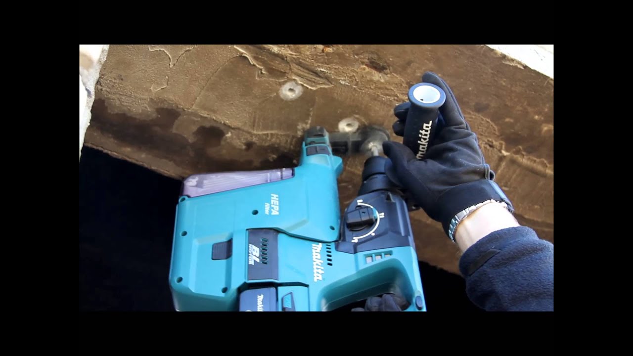 Перфоратор акк. Makita DHR242RFE  18.0В 2x3.0Ач LiION 0-950об/мин SDS+ 24мм 2.4Дж 3 режима, кейс