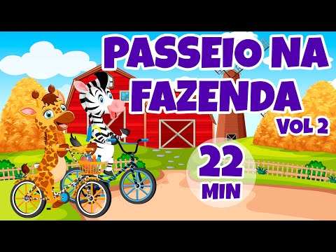 Passeio na Fazenda vol 2 - Giramille 22 min | Desenho Animado Musical