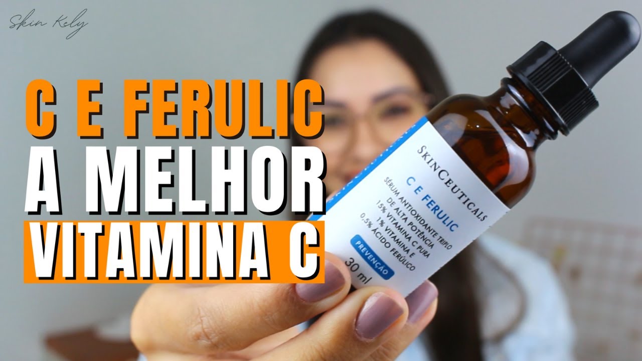 VITAMINA C: antienvelhecimento, clareadora e iluminadora (C E FERULIC SKINCEUTICALS)