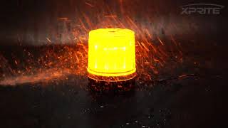 Xprite Rotating Revolving LED Strobe Beacon Light