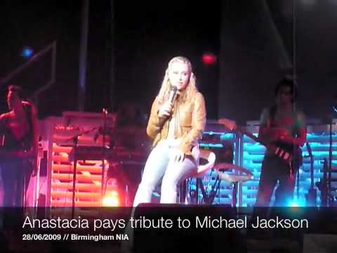 Michael Jackson tribute from Anastacia