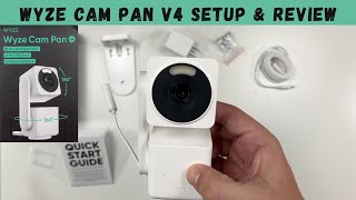 Wyze Cam Pan V4 Setup & Review