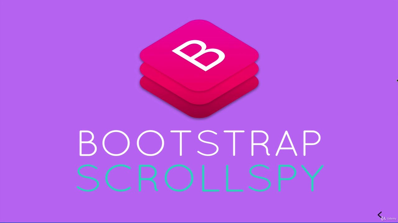 Scrollspy  In Bootstrap 4 || Learn Bootstrap