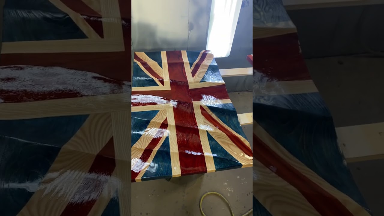 Custom British Flag #customflag #jackunionflag
