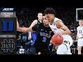 Duke Vs. Notre Dame Condensed Game | 2018-19 ACC Basketball