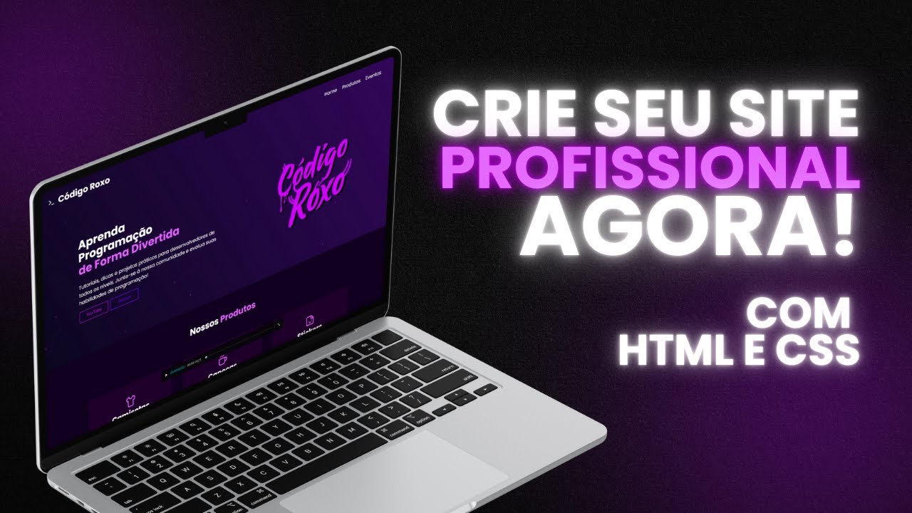 Aprenda a CRIAR seu SITE! HTML + CSS