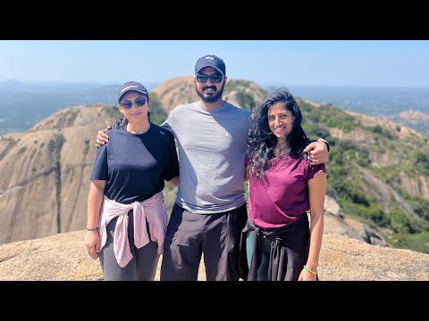 "Savandurga Trek - Asia's Largest Monolith! Complete Guide + Stunning Views 😍🏔️"