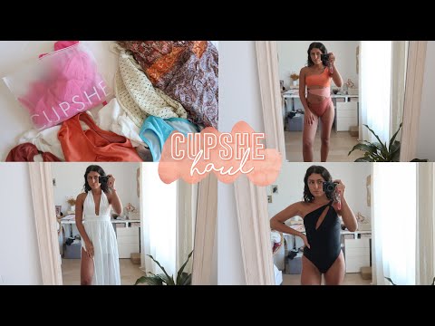JE TESTE CUPSHE POUR VOUS | Try-on Haul : maillots, robes...
