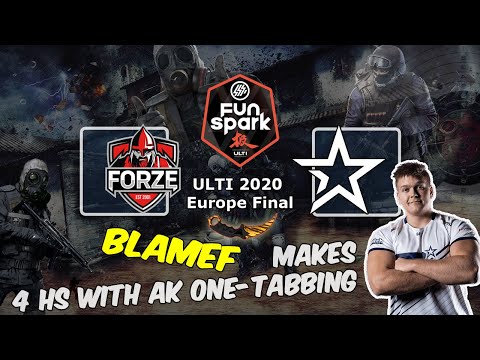 BlameF makes 4 HS with AK one-tabbing, forZe vs Complexity, FunSpark ULTI 2020 Europe Final