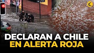 Impactante granizo, tormenta eléctrica y fuertes vientos golpean Santiago de Chile | El Comercio