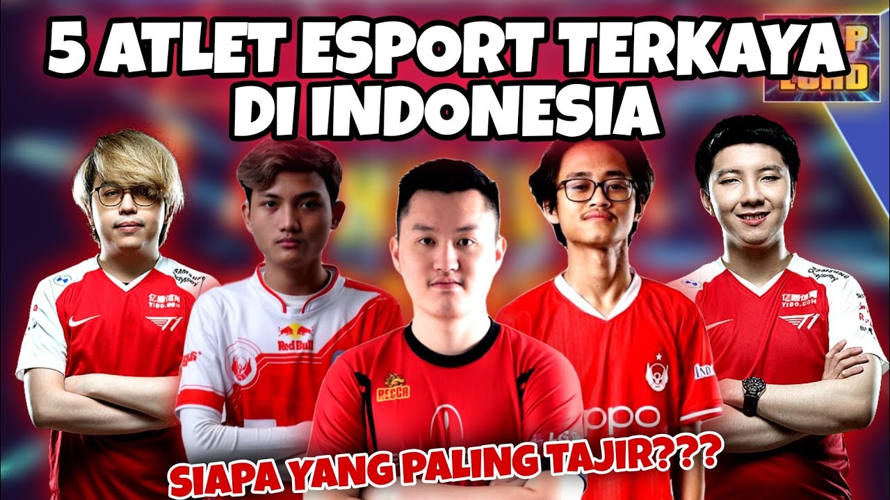 Berita Pro Player, 5 Atlet Esport Terkaya Di Indonesia, Siapa Paling Tajir?