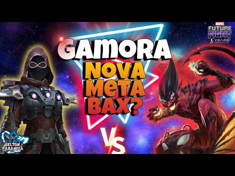 GAMORA T4 (TRAJE RÉQUIEM) Vs DUENDE VERDE NA BAX - MARVEL FUTURE FIGHT