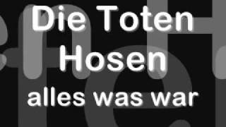 Die Toten Hosen-alles was war