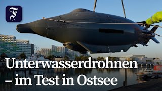 Unterwasserdrohnen sollen Infrastruktur schützen