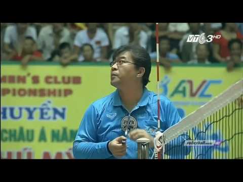Bangkok Glass vs Hisamitsu Spring   Final   AVC Club Volleyball 2015