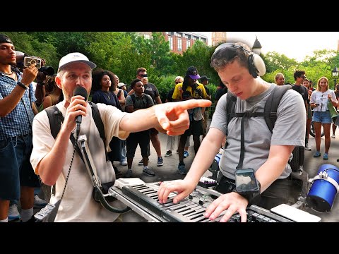 Harry Mack CRASHES My Stream and GOES NONSTOP in NYC