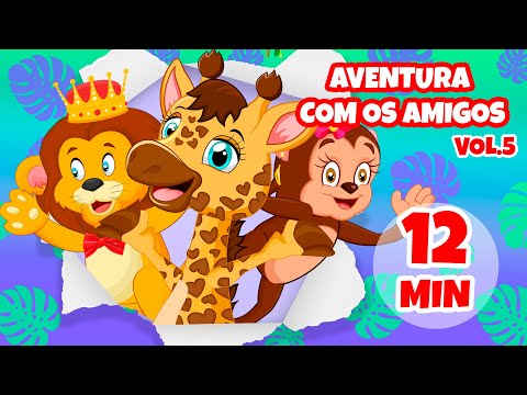 Aventura com os Amigos da Giramille Vol. 5 - Giramille 12 min | Desenho Animado Musical