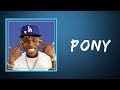 DaBaby  -  Pony (Lyrics)