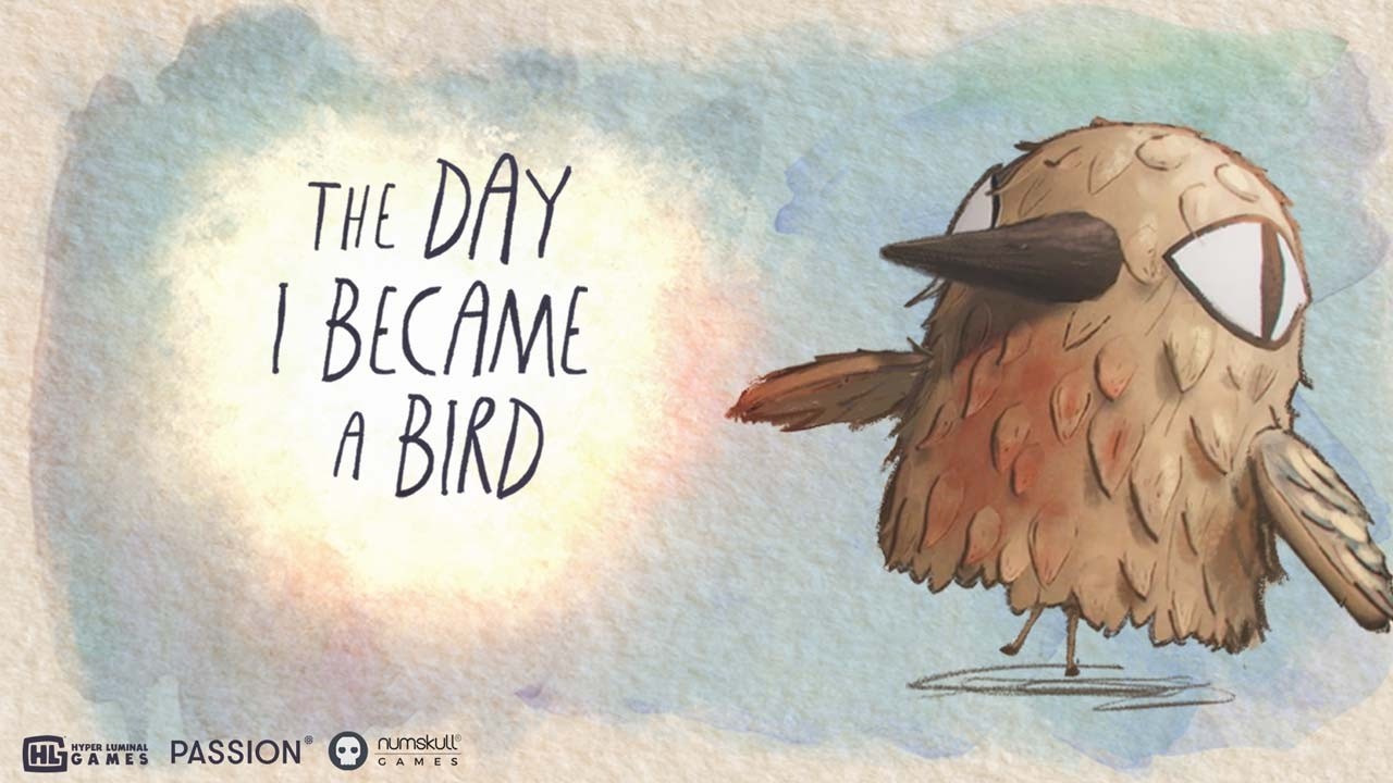 Trailer preview showing an illustrated gameplay moment from The Day I Became a Bird