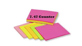 7. 47 Counter