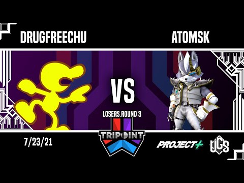 Tripoint Smash 106 - Losers Round 3 - Drugfreechu(Mr Game and Watch) Vs. Atomsk(Wolf)