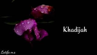 Download lagu Lirik Khadijah By Veve Zulfikar #SHOLAWATMU mp3