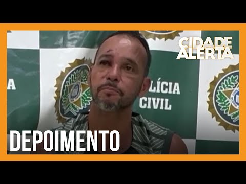 Cidade Alerta mostra com exclusividade o depoimento do tio que assassinou Sophia