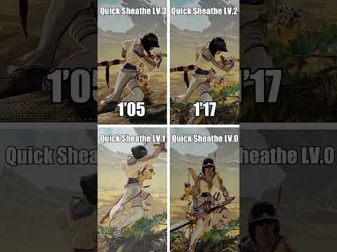 Comparison of Special Sheath by Level #MonsterHunterWilds #MHWilds