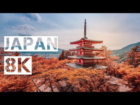 JAPAN 8K - Travel Around Japan Tokyo 8K Video 8k 60fps