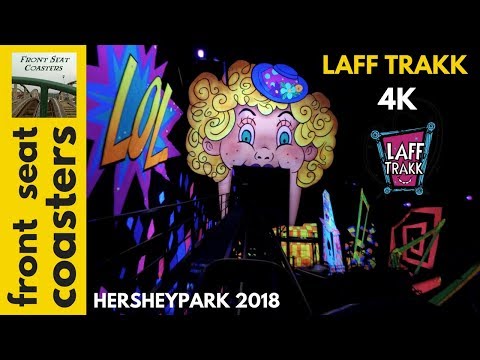 Front row point of view footage of Laff Trakk