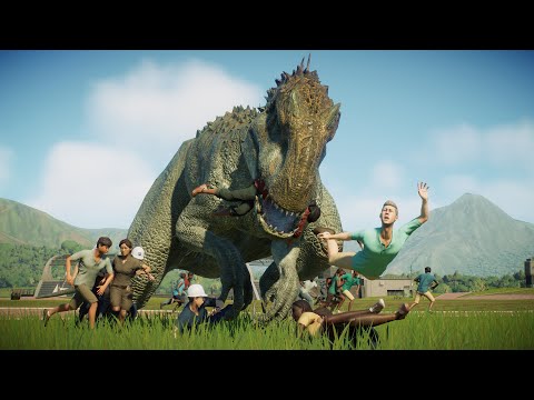 INDOMINUS REX ESCAPE - Jurassic World Evolution 2