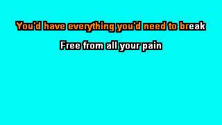 Bernard Fanning -  Songbird   Karaoke