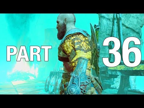 GOD OF WAR 4 Walkthrough Part 36 - Skies of Helheim - No Commentary [PS4 Pro]