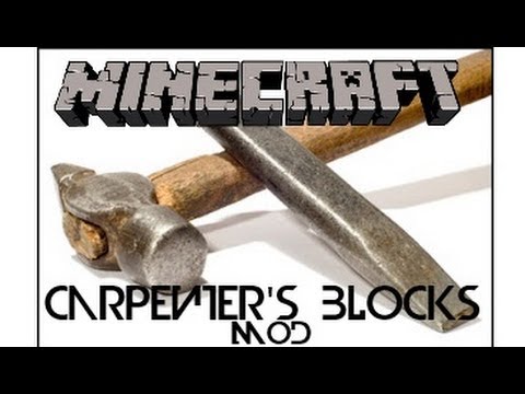 Minecraft - Carpenter's blocks mod showcase /w dom55
