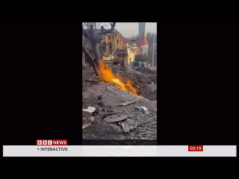 Ukraine invasion by Russia, seeing in the new year under bombardment - 01/01/2023