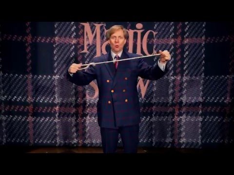 Mac King Performs His Famous Rope Routine