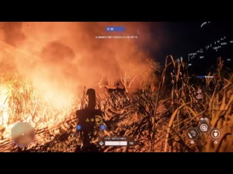 Kachirho Beach All Droids Move Out (Battlefront 2 Galactic Assault Gameplay)