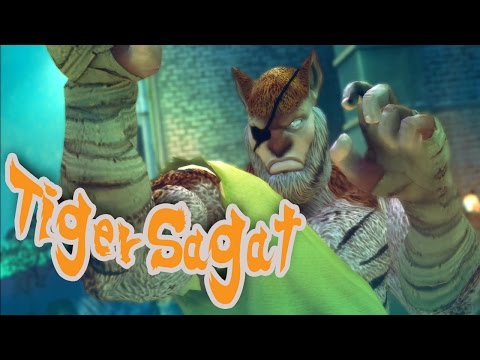 Tiger Sagat [USF4 Wild costume]